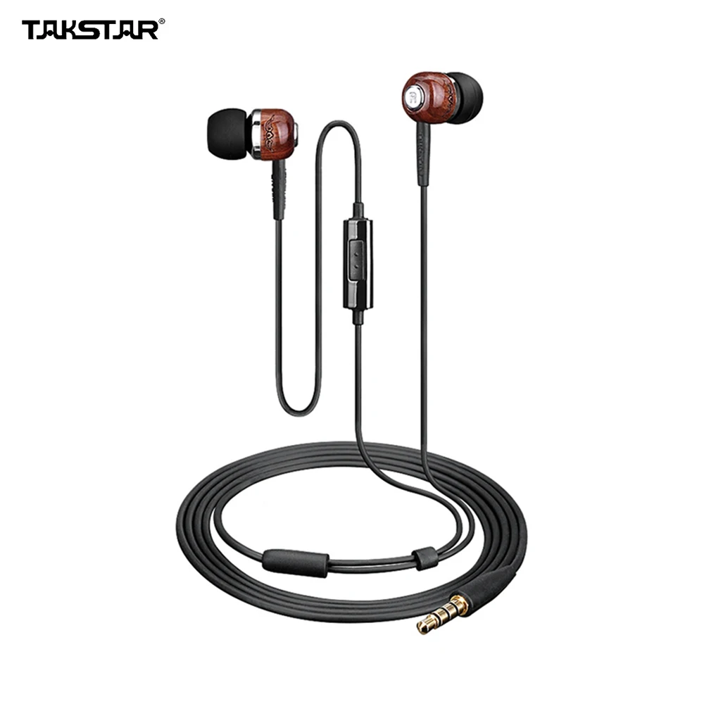 

TAKSTAR HI1200 In-ear Dynamic Wired Headphones Earphones Earbuds 3.5mm Plug with Carry Bag