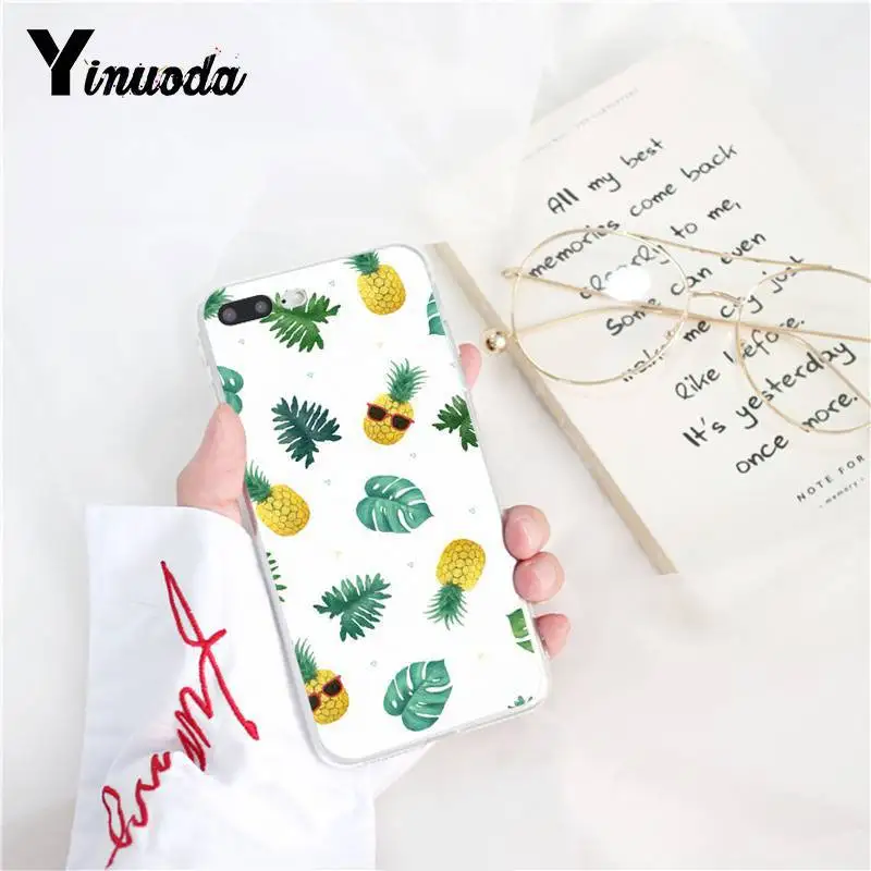 Trendy Cute Cactus Pineapple Patterned