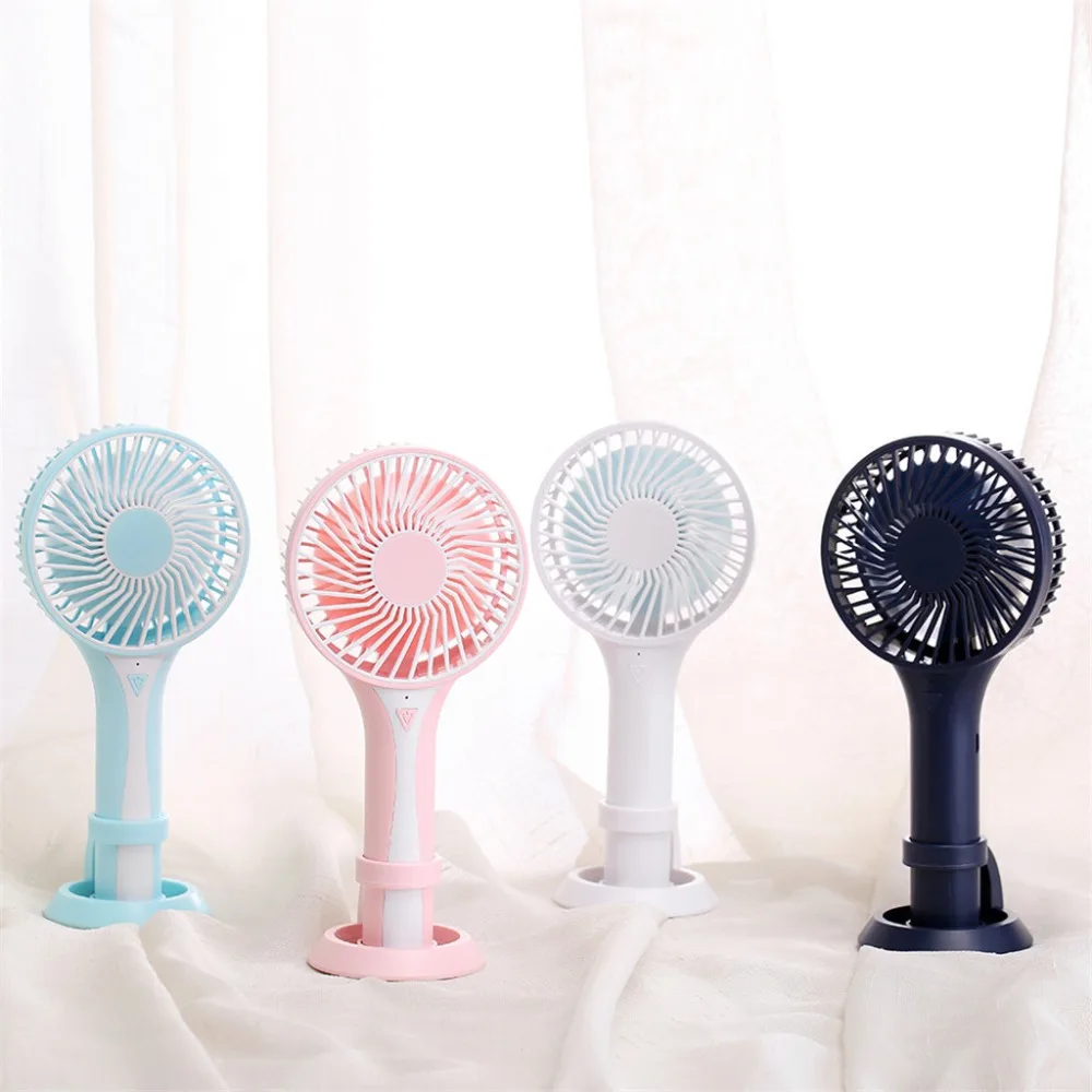 

Portable Hand Fan USB Rechargeable Foldable Portable Mini Handheld Personal Portable Desk Stroller Table Fan Cooling Electric