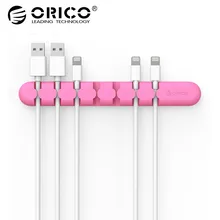 ORICO Cable Winder Wire Organizer Desktop Clips Cord Management Headphone Cord Holder For iPhone Charging Data