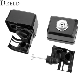 

DRELD 1pc Air Filter Cleaner Housing Assembly Fit for Honda GX160 GX140 5.5hp Engine GX200 6.5hp Engine Garden Power Tools