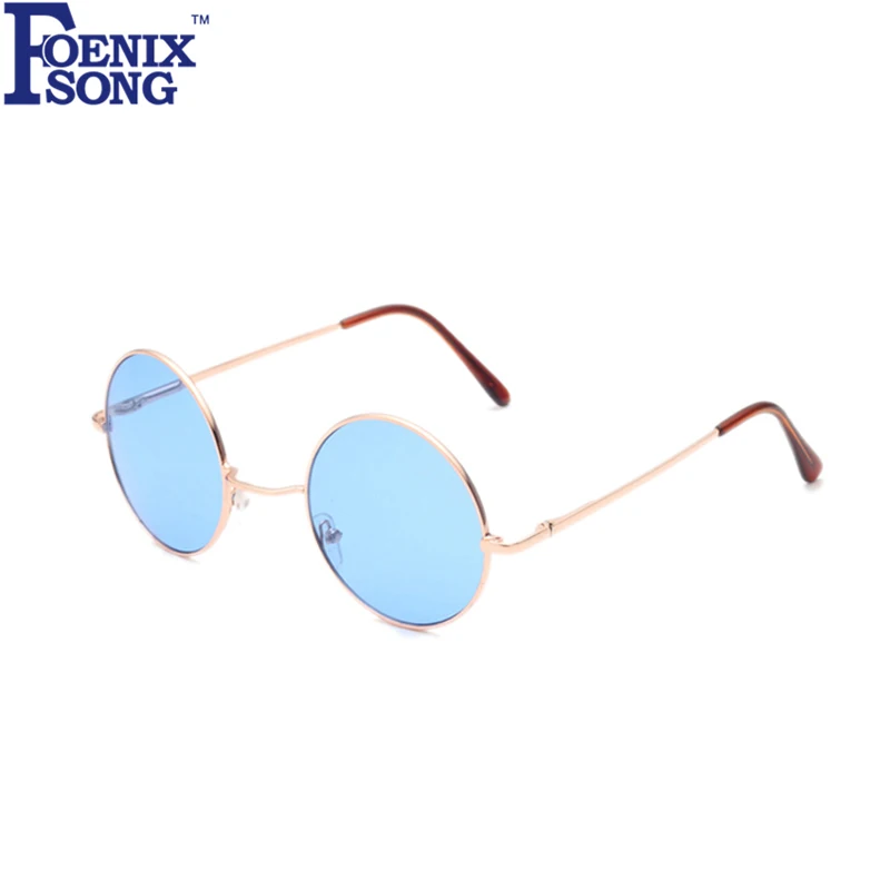 Jual Kacamata untuk Wanita Baru Merek Desainer Pria Sun Kacamata Bingkai Bulat Oculos De Sol Pink Cermin Kacamata Lunette De Soleil femme