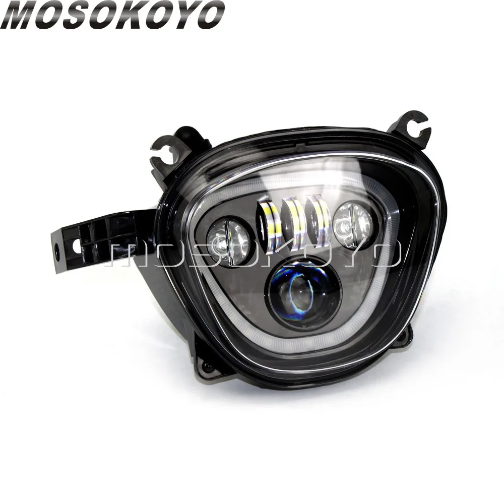 オートバイledヘッドライトアセンブリhi Loビームデイライトランニングライトスズキブルバードm109r M90 Vzr1800 06 19 フロントランプ Aliexpress