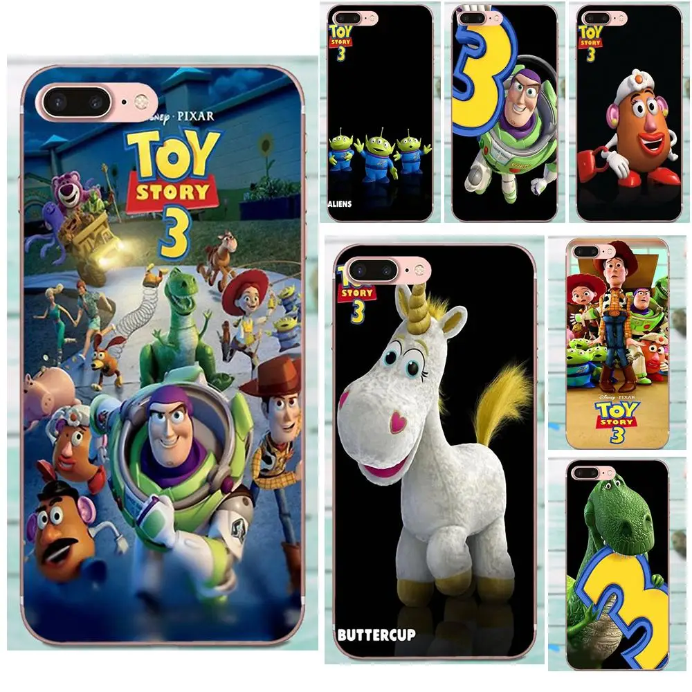 

Soft Silicone TPU Transparent Capa Cover For Xiaomi Redmi Mi Note 7 8 9 SE Pro Lite Go Play Toy Story 3 Poster