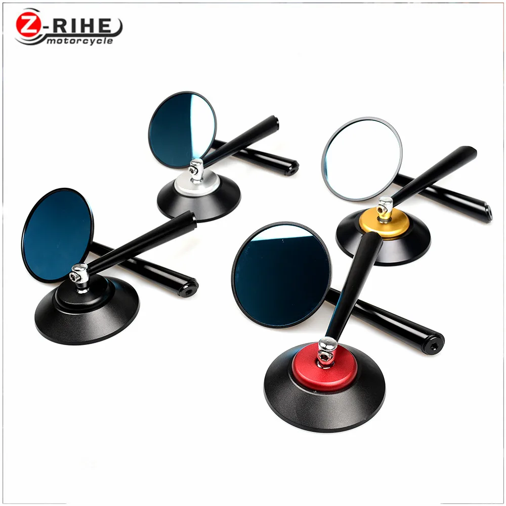 FOR moto Universal Motorcycle CNC Aluminium mirror motorbike moto Rearview side Mirror For  RC8 RC8R 1290 Super  R 990 Su