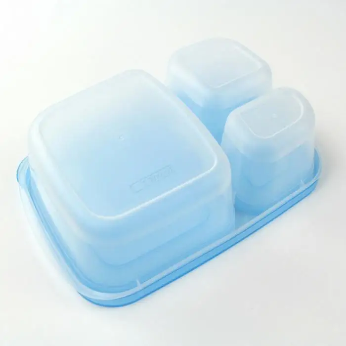 Портативная микроволновая печь Bento герметичный Ланч-бокс с крышкой 3 отделения контейнер для еды для пикника школьные ящики для хранения для детей и взрослых