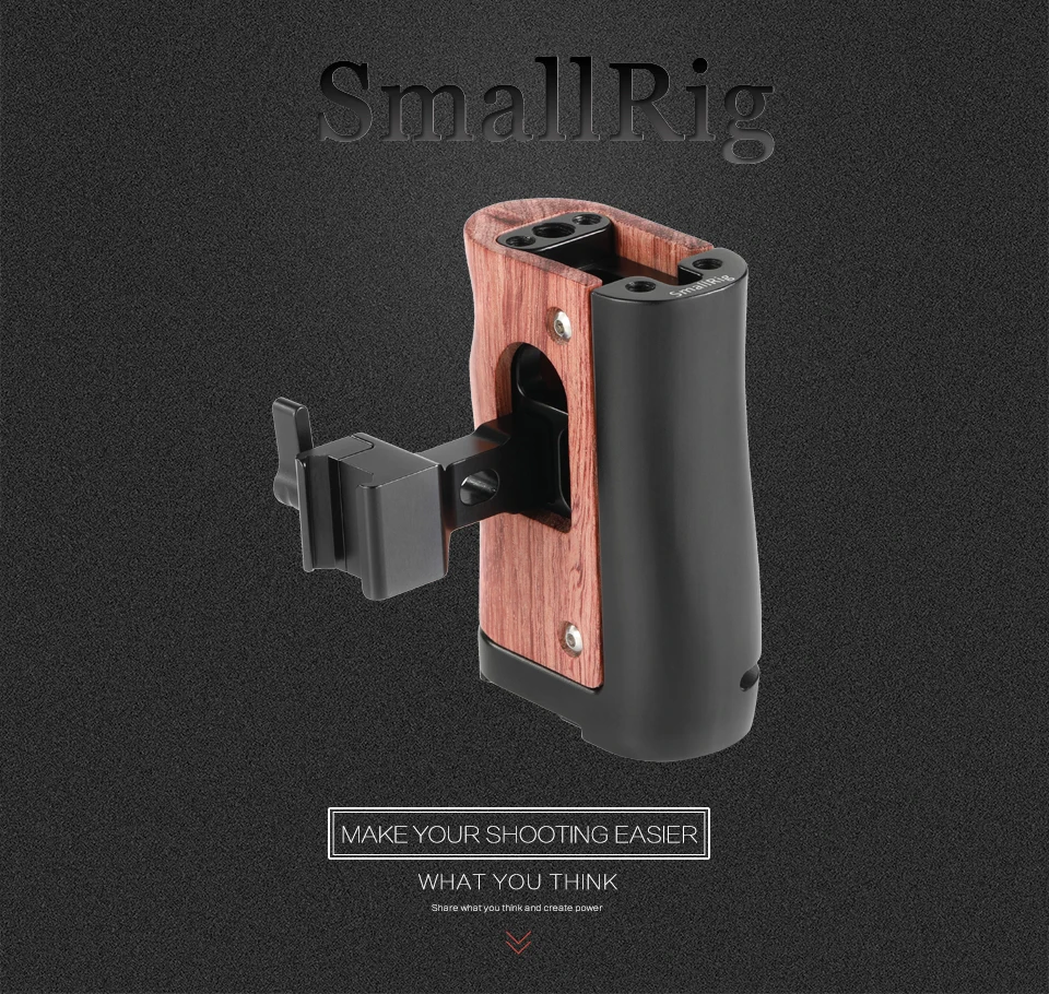 SmallRig DSLR камера NATO ручка камеры клетка ручка Боковая ручка для BMPCC 4 K/BMPCC 6K камеры и для samsung T5 SSD 2270