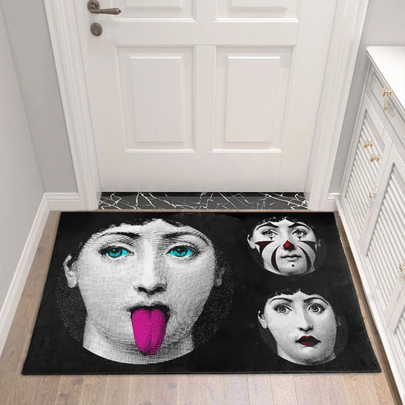 Коврик Fornasetti для гостиной, коридора, ванной, скандинавского дома, спальни, гостиной, прикроватный ковер, коврик для кухни, татами - Цвет: 13