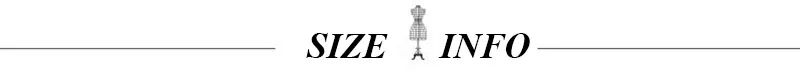 SIZE INFO