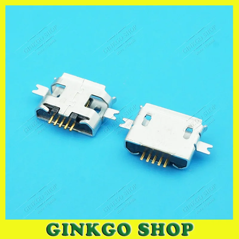 

1000pcs/lot 5Pin Micro USB Connector jack Tablet Charge Socket for Moto Mobile Phone