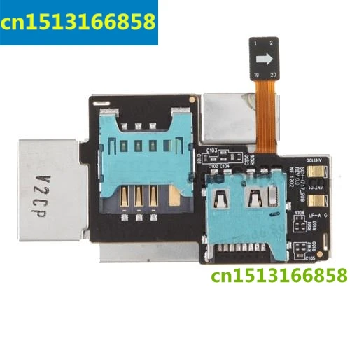 SIM и карты памяти разъем шлейф для samsung Galaxy Note I717