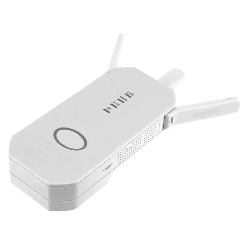 

750Mbps Dual Band Wireless AP Repeater WiFi Range Extender Booster US Plug