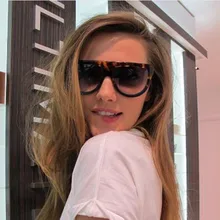 Модные женские солнцезащитные очки с плоским верхом, стильные брендовые дизайнерские Винтажные Солнцезащитные очки, женские солнцезащитные очки с заклепками, большие солнцезащитные очки UV400