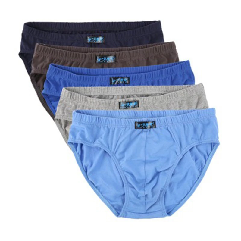 Cotton Underwear Shorts Solid Fashion 