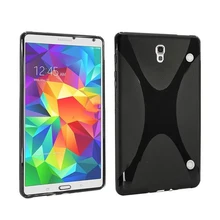 Высокое качество для samsung Galaxy Tab S 8," T700 T705C Чехол Мягкий X Line TPU чехол силиконовый чехол для Galaxy Tab S T700 чехол