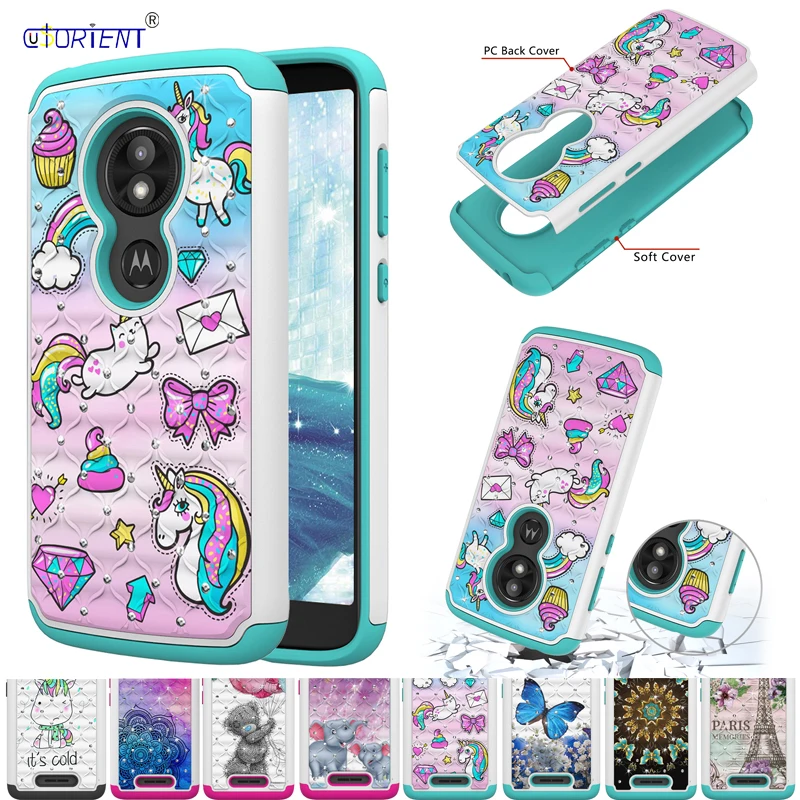 

Blink Case for Motorola Moto E5 E 5 Play XT1921-1 Case Hybrid Armor Phone Cover for Moto E5 Cruise Gen 5 XT 1921 1 Hard PC Funda