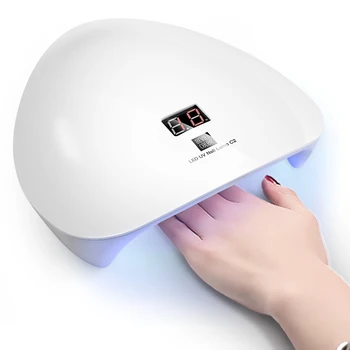 

8W Smart Nail Lamp Dryer USB Charging with LCD Screen Portable LED UV Nail Dryer Curing Lamps Nail Dryer for Nail Art Salon