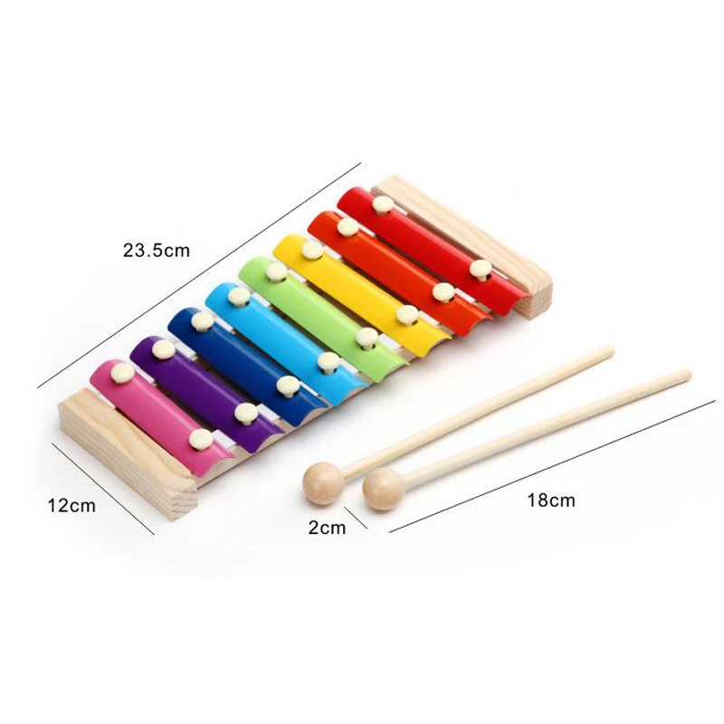 Montessori Toys Educational Wooden Toys for Children Early Learning Xylophone Musical Toys Wisdom Music Instrument 8 Tone Montessori Toys Educational Wooden Toys for Children Early Learning Xylophone Musical Toys Wisdom Music Instrument 8 Tone