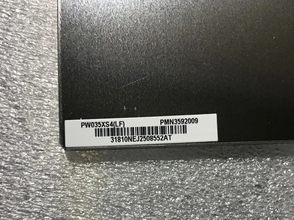 3,5 дюймовый ЖК-экран PW035XS4 LF