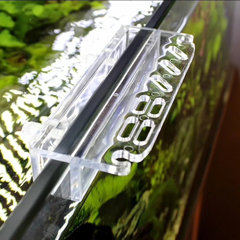 Acrylic Aquarium Water Plant Scissor Tweezer Scraper Holder Fish Tank