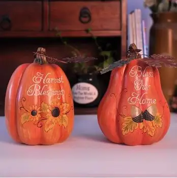 

Resin Pumpkin Crafts, Creative Halloween Gifts, Wedding Decorative Gifts