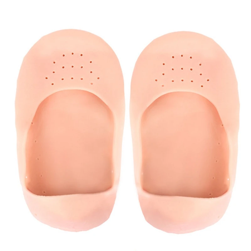 

1Pair Silicone Moisturizing Gel Heel Socks Cracked Foot Skin Care Protector Feet Massager Foot Pain Relief Silicone Sock
