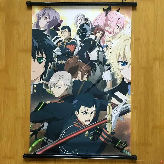 Seraph Of The End - Guren Ichinose & Ferid Bathory Wall Scroll