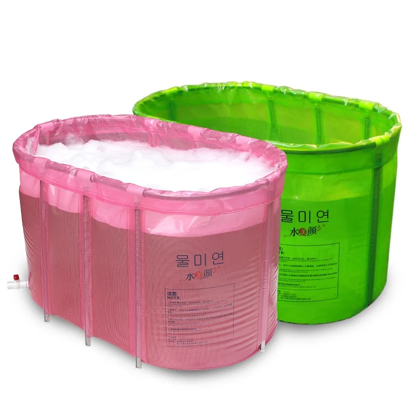 

Deluxe double non-inflatable folding bath folding bath barrel adult bathtub bath barrel bath barrel