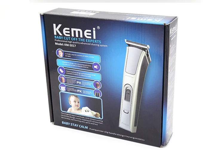 Kemei High Speed Electric Hair Clipper Trimmer Rechargeable Ergonomically Shaver Razor Cordless Adjustable Clipper 110-220v