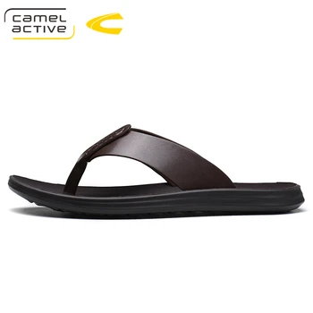 

Camel Active New Arrival Summer Men Flip Flops High Quality Beach Sandals Non-slip Male Slippers Zapatos Hombre Casual Shoes Men