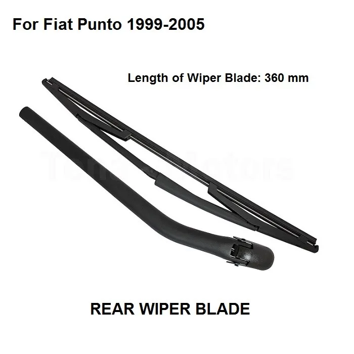 New For Fiat Punto 1999 2013 Rear Windshield Windscreen Window Wiper