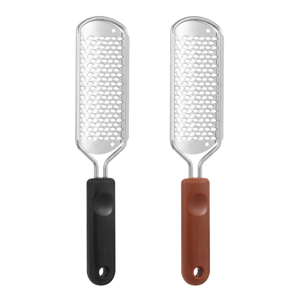 

Random Color 1Pcs Dead skin remover Foot File stainless steel Trimmer Cuticle Pedicure Tools Exfoliating Callus Rasp