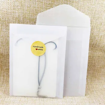 

10pcs Frosted Necklace opp Bags Jewelry Packaging&Display Gift Bag Not For Food 11.5x15cm Necklace&Pendant Display Card