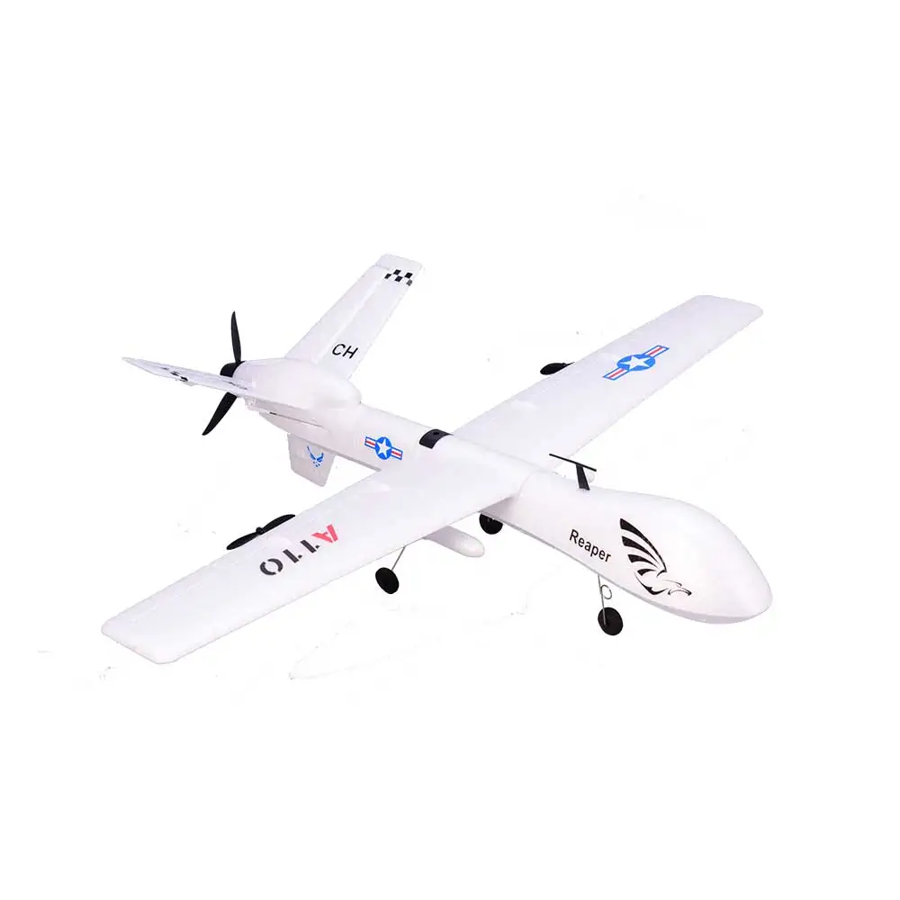 WLtoys XK A110 Predator MQ 9 2 4G 3Ch RC самолет Z51 обновленные уличные игрушки Дрон Хищник модель