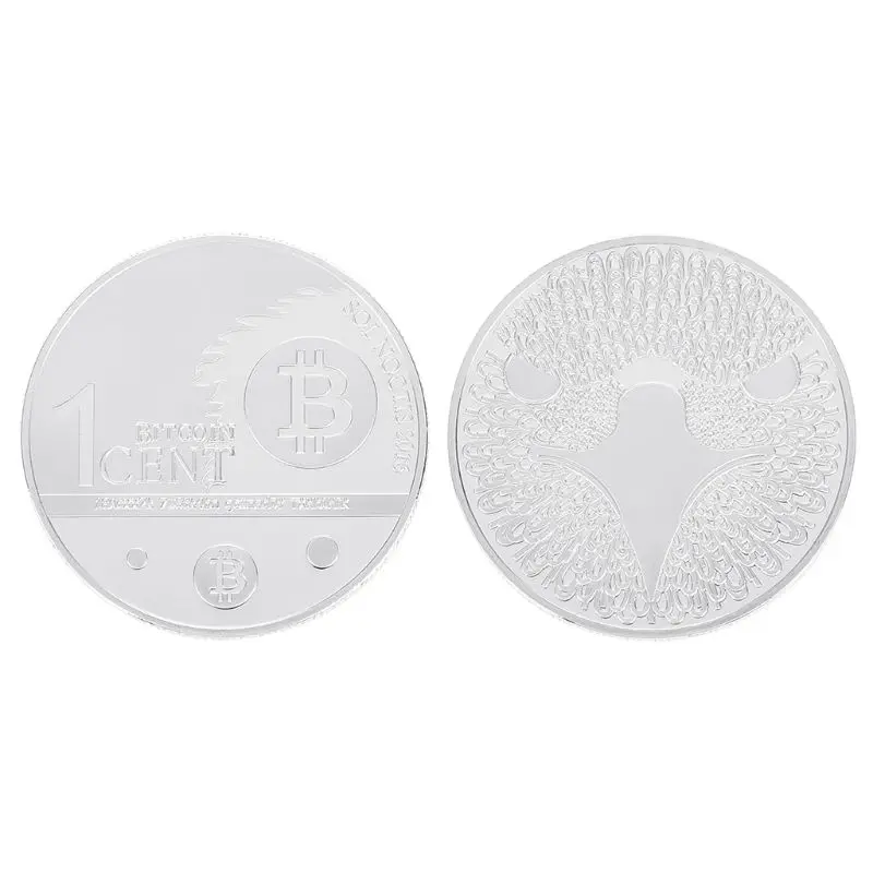 Commemorative Coin Eagle Gold Silver Collection Art Gift Bitcoin Alloy Souvenir
