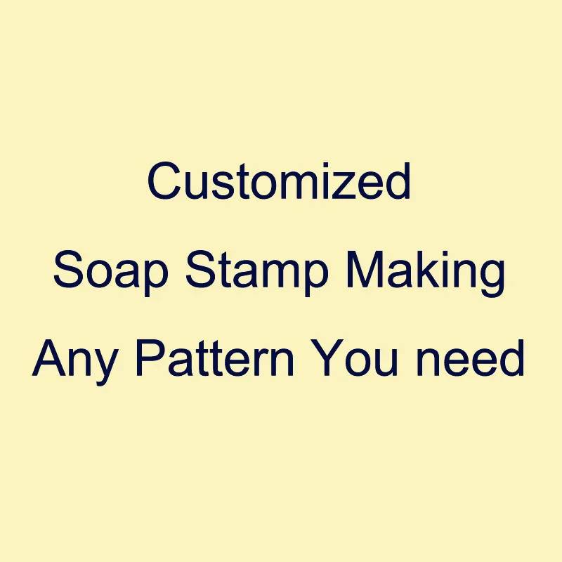

Customized Soap Stamp Making Service Price List Any Pattern or Words Handmade Soap Stamps