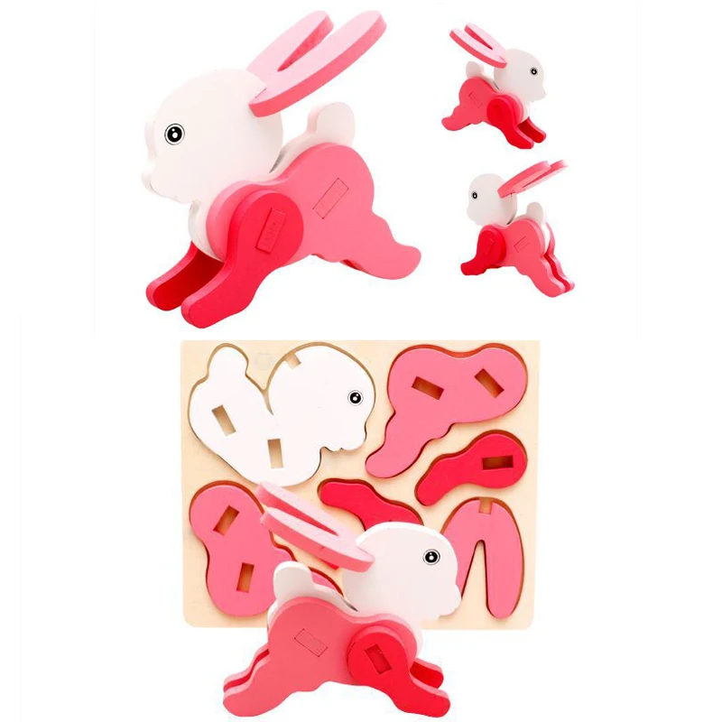 Montessori Toys Educational Wooden Toys for Children Early Learning Kids Exercise Intelligence 3D Puzzle Teaching Aids Montessori Toys Educational Wooden Toys for Children Early Learning Kids Exercise Intelligence 3D Puzzle Teaching Aids