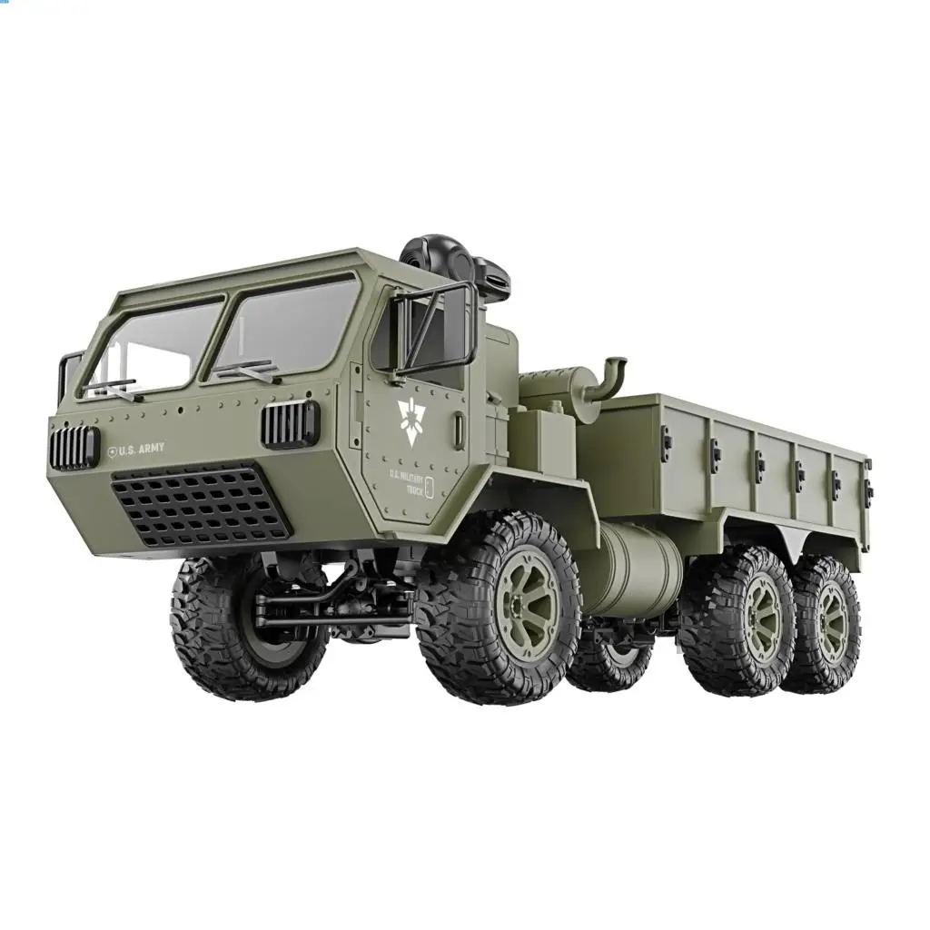 

WIFI FPV Camera Army Heavy Tactical Truck 6WD RC Truck Truck Remote Control RC Transporter Off-Road RC Tuck Multi Terrain