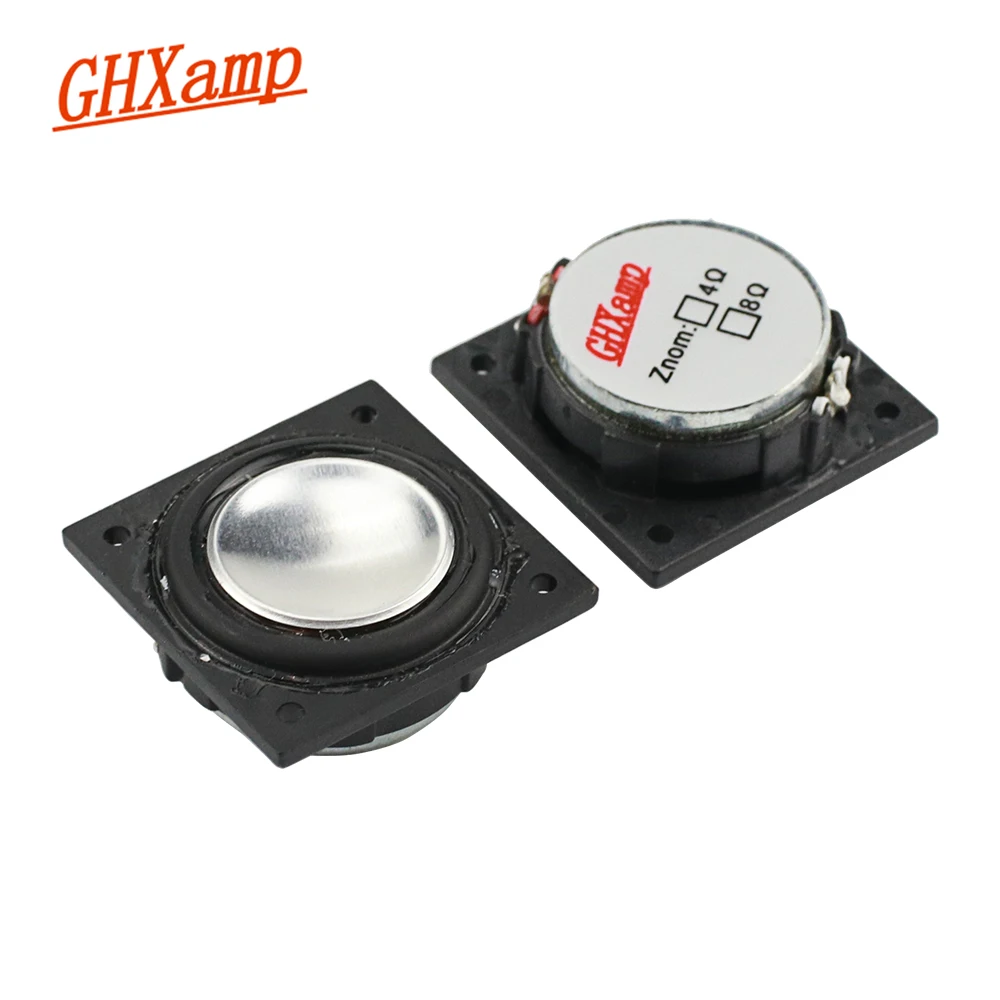 GHXAMP 28 мм * квадратный Полнодиапазонный динамик 1 дюйм неодимовый 16 ядер Bluetooth