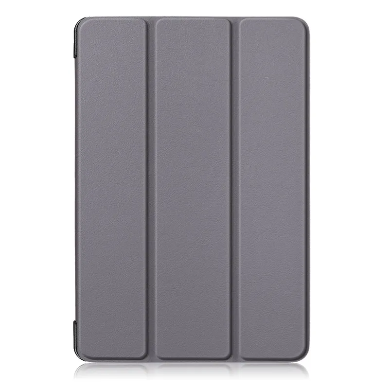 Чехол Funda для iPad Pro 11 с держателем для карандашей, умный кожаный тройной бумажник из искусственной кожи+ мягкая задняя крышка из ТПУ для нового iPad Pro 11 дюймов - Цвет: gray