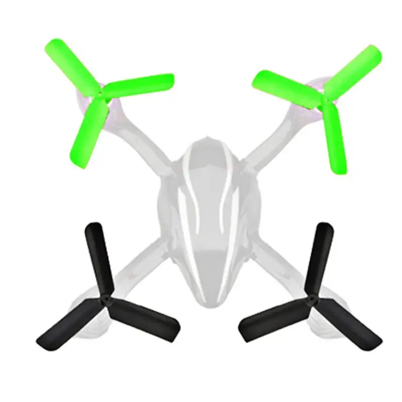 

8pcs Propellers Upgrade Version 3 Blades Propeller RC Quadcopter Vehicles Remote Control Toys Parts for Hubsan H107L/C/D