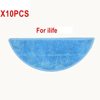 

10Pcs Cleaning Mop cloth for CHUWI ILife V7 V50 V55 V3 V5s pro V3s V5 V5s x5 smart Mop Robotic Vacuum Cleaner Clean Robot parts
