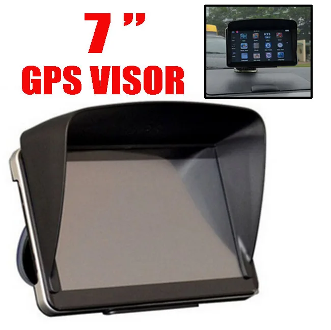 Sun Shade Visor Screen For Garmin GPS Sat Nav With 7'' Screen Nuvi Zumo etc. 