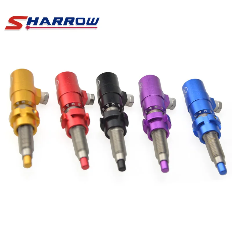 

Sharrow 1 Piece Aluminum Alloy Archery Arrow Plunger 5 Colors Screw on Arrow Rest Side Cushions Plunger Recurve Bow Accessories