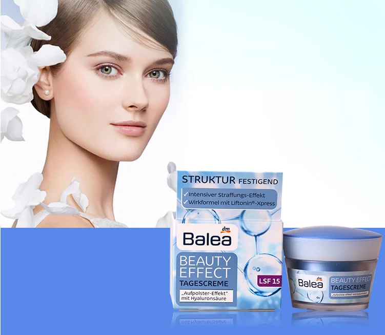 Balea Beauty Effect Day Cream hyaluronic Acid 50ml (4)
