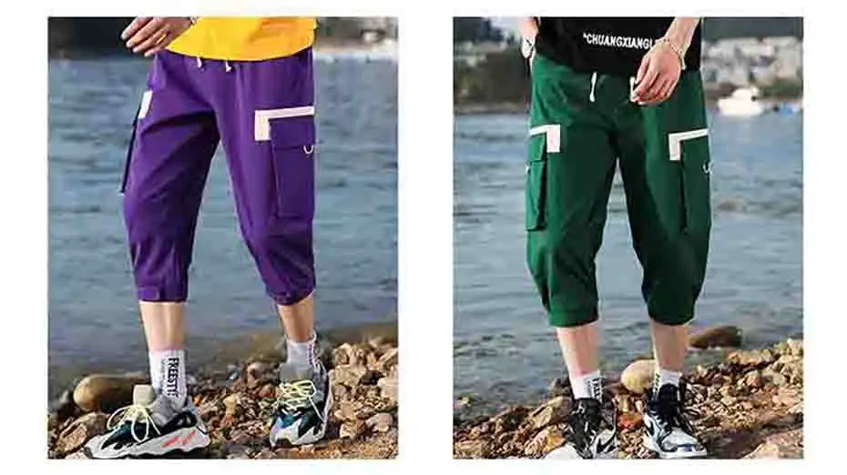 Мужские шорты Карго Летние повседневные карманные шорты Masculino мужские джоггеры комбинезон короткие брюки плюс размер треники