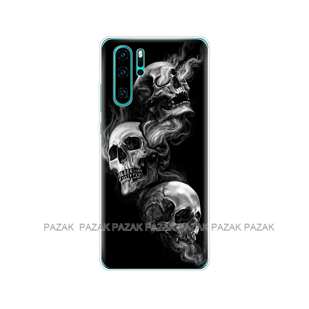 Чехол-Бампер для Huawei P30 Pro, мягкий силиконовый чехол для телефона из ТПУ, задняя крышка для Huawei P30 Pro VOG-L29 ELE-L29 P 30 Lite, чехол с принтом - Цвет: 61371