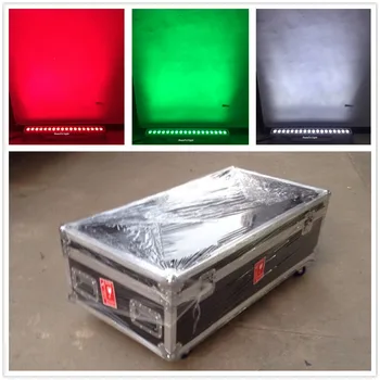 

(Flightcase) 10pcs LED Wash Lamp RGBW 18x10w Outdor wash wall light light ip65 bar led wall washer rgbw dmx lyre