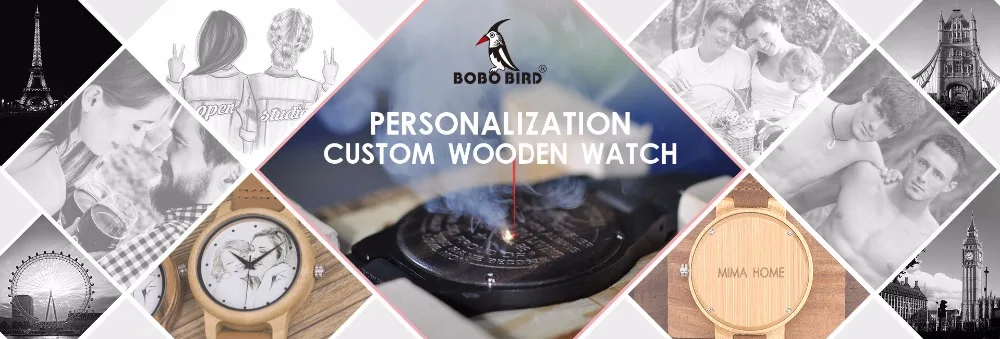 Мужские часы на заказ, семейный подарок на день рождения, женские часы, erkek kol saati BOBO BIRD, кварцевые, бамбуковые, с гравировкой логотипа