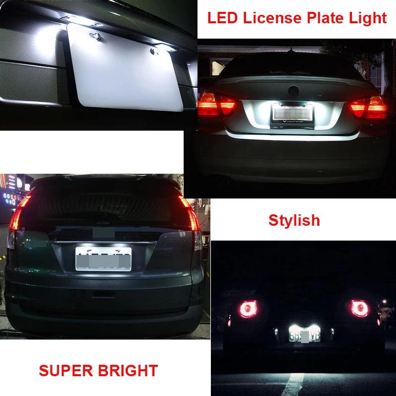 TuningATP SMD светодиодсветильник ка номерного знака в сборе для Peugeot 407 Coupe Sedan /